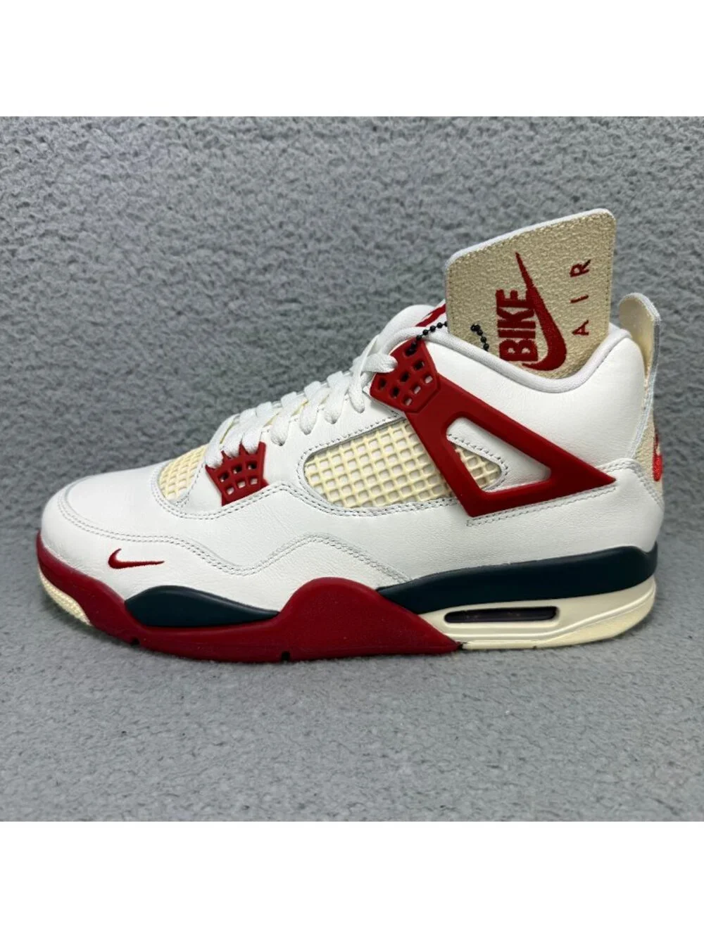 Jordan 4 Brick After Brick Men 10 Shoes White Red Nigel Sylvester Nike Air Retro